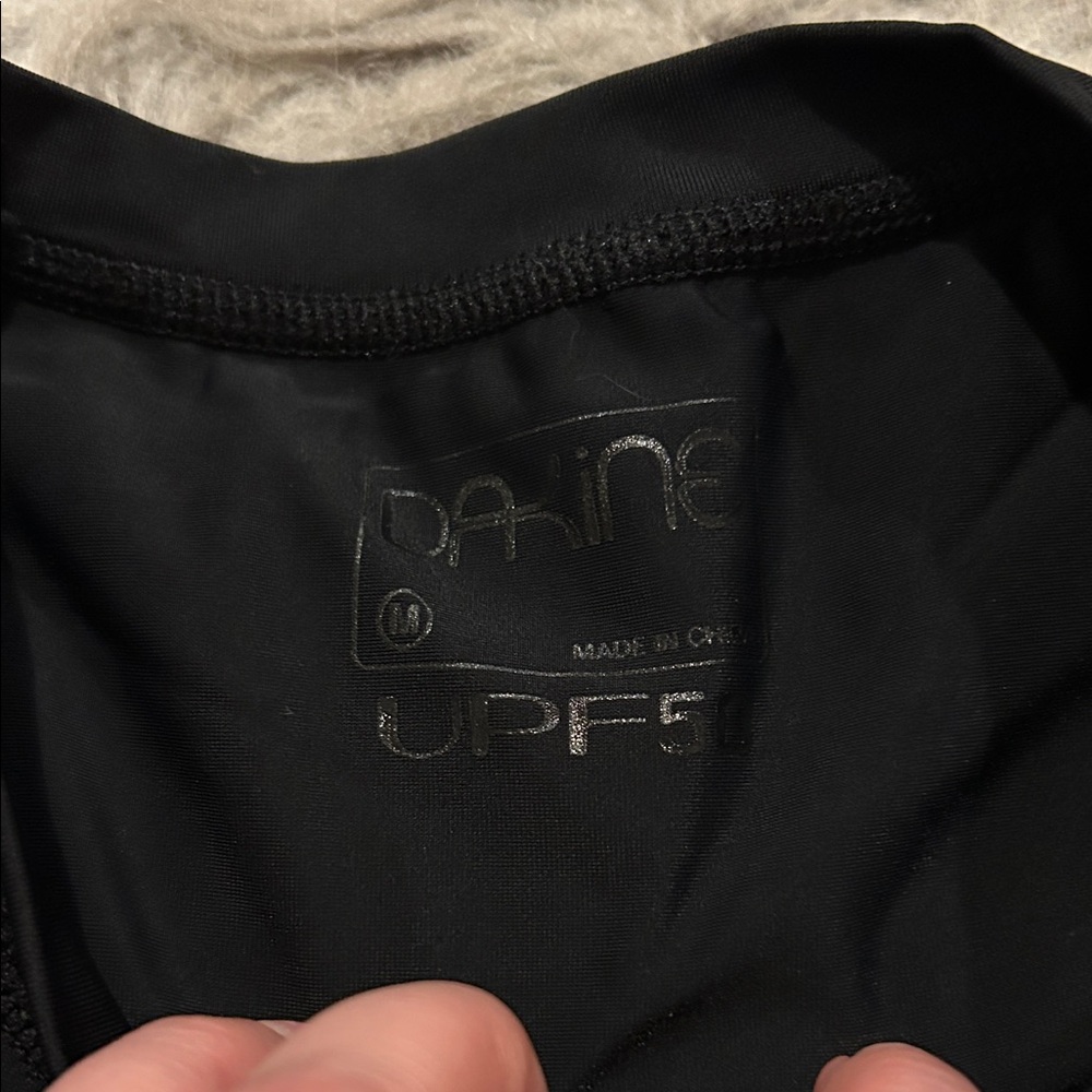 Dakine Women’s Black Upf 50 Performance Long Sleeve Top View 3